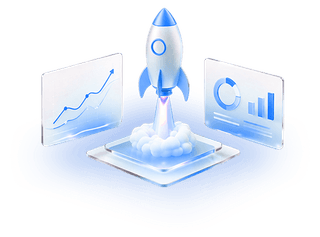 Festeggiamento per il primo lancio pubblico raggiunto dalla piattaforma di trading crypto